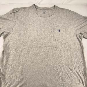 Polo Ralph Lauren Crew Neck Pocketed Shirt Mens Size Extra Large XL Gray